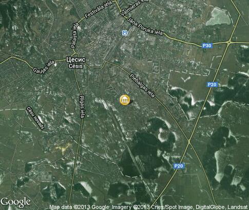 マップ: Arts Festival in Cesis