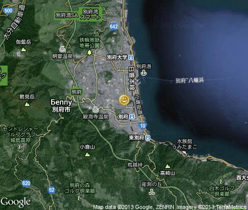 map: Beppu Christmass Hanabi Fantasia map: Beppu Christmass Hanabi Fantasia