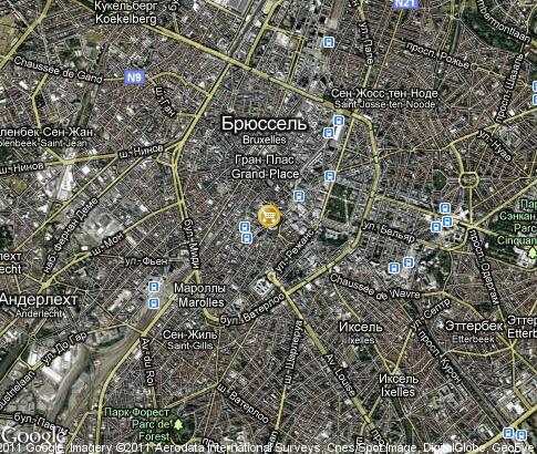 map: Brussels Shopping map: Brussels Shopping