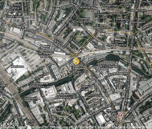 地图: Camden Market