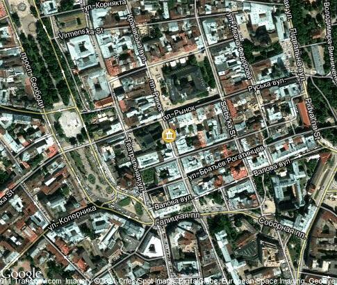 map: Chapel of the Boim family