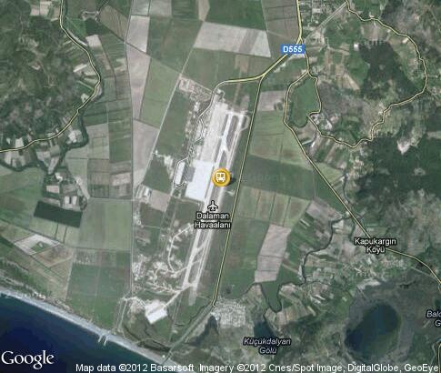 map: Dalaman Airport