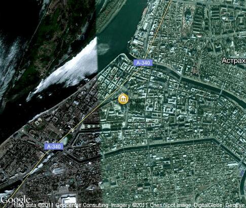 地图: Day of city Astrakhan
