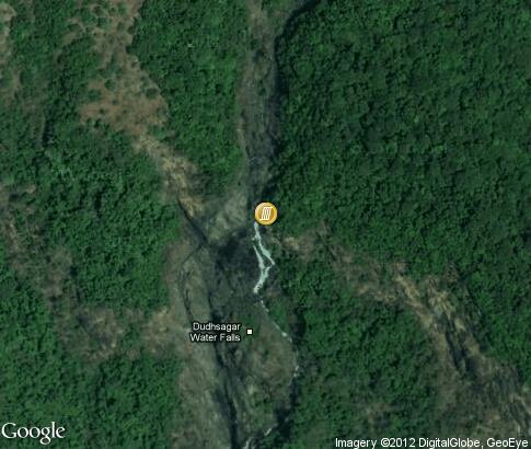 マップ: Dudhsagar Falls