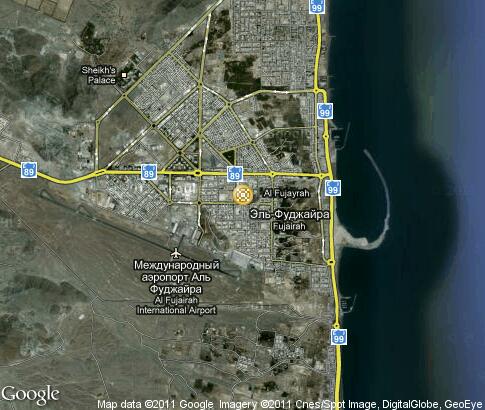 map: Fujairah Handicrafts map: Fujairah Handicrafts