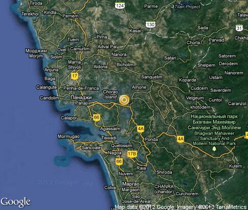 map: Goa, state map: Goa, state