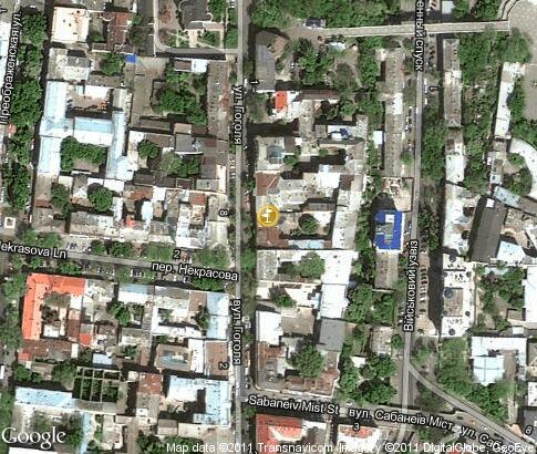 map: Gogol's House