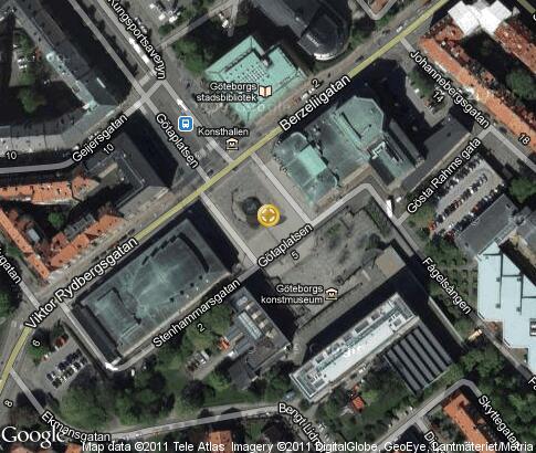 地图: Götaplatsen