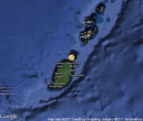 map: Grenada Carnival