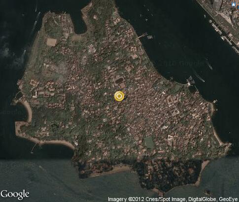 map: Gulangyu Island