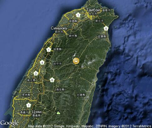 map: High-speed Railway in Taiwan map: High-speed Railway in Taiwan