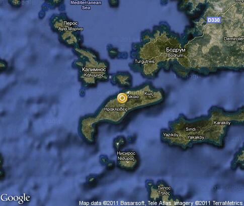 map: Kos map: Kos