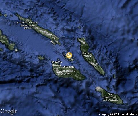 map: Landscapes of Solomon Islands map: Landscapes of Solomon Islands