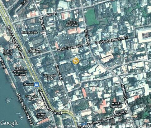 map: Market in Kochi map: Market in Kochi
