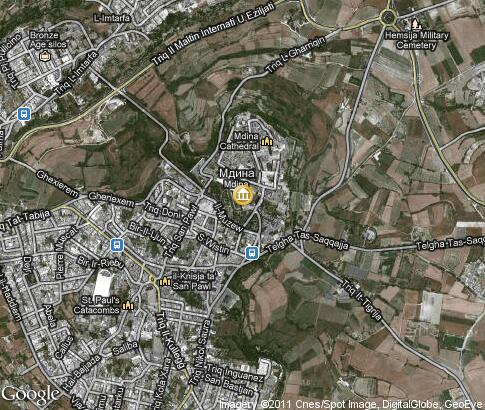 map: Mdina Architecture map: Mdina Architecture
