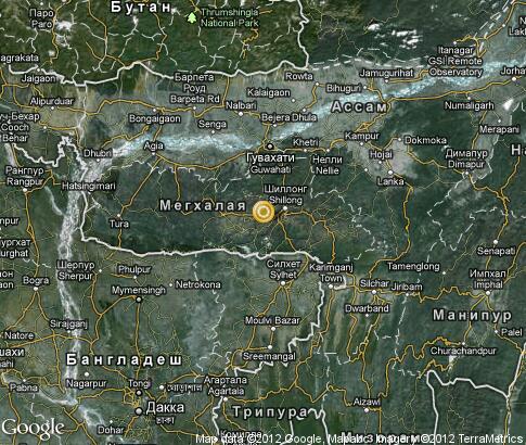 map: Meghalaya map: Meghalaya
