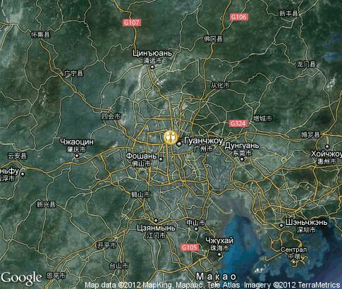 map: Modern day Guangzhou map: Modern day Guangzhou
