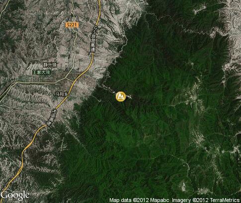 map: Mount Mianshan map: Mount Mianshan