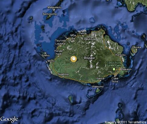 map: Nature, Fiji map: Nature, Fiji