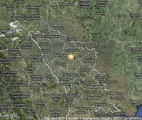 map: Nature of Moldova map: Nature of Moldova