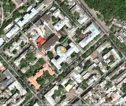 map: Odessa State Medical University