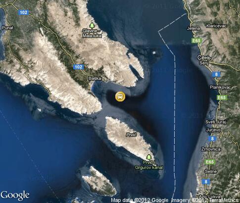 地图: Sailing in Krk