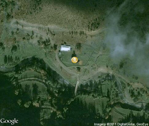 map: St. George's Church in Oladauri