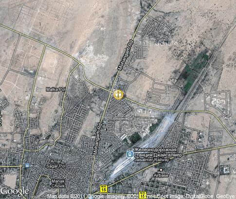 map: Stone carving in Jaisalmer map: Stone carving in Jaisalmer