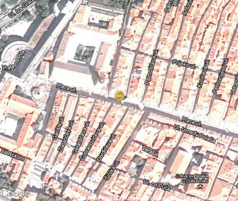 map: Stradun (street) map: Stradun (street)