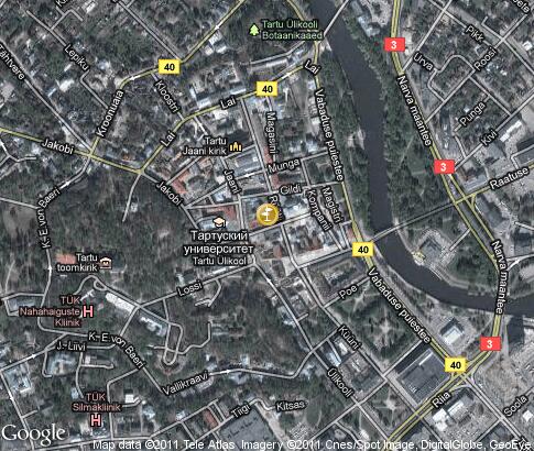 マップ: Tartu Hansapäevad