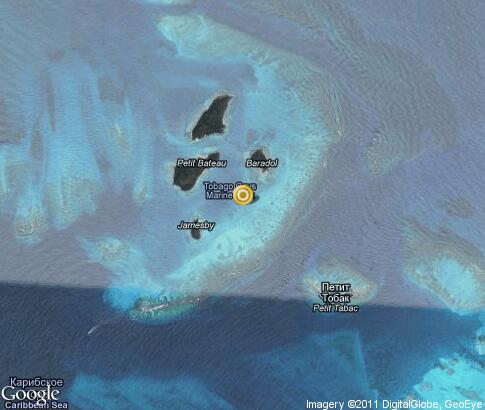 map: Tobago Cays 