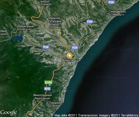 карта: Алушта карта: Алушта