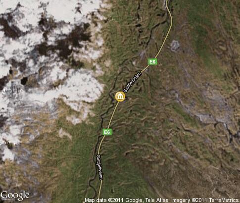 マップ: Arctic Circle Centre