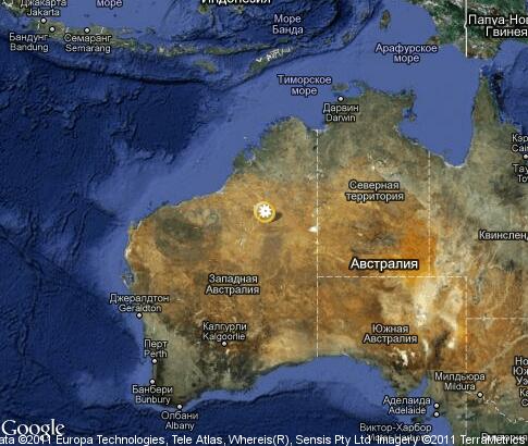 マップ: Australia, nature