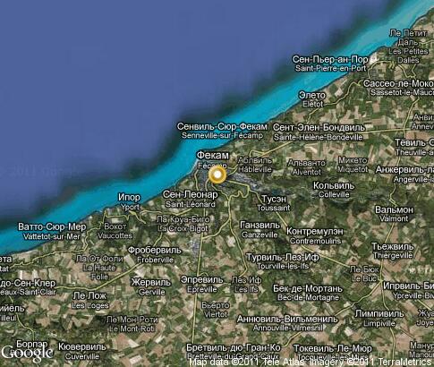 map: Fecamp map: Fecamp
