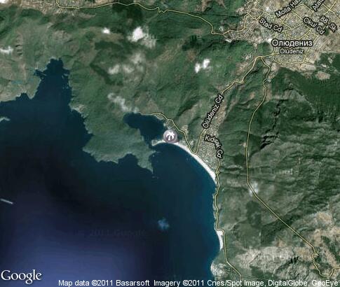 map: Oludeniz