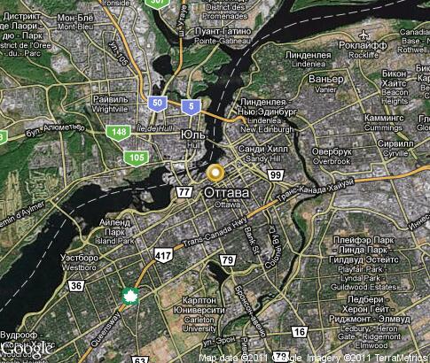 map: Ottawa map: Ottawa