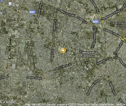 map: Samarkand map: Samarkand