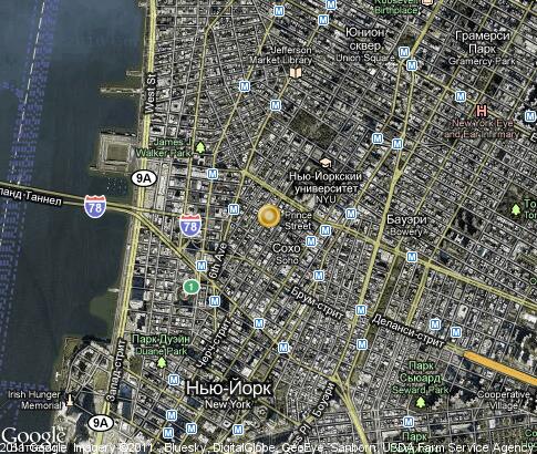 map: SoHo map: SoHo