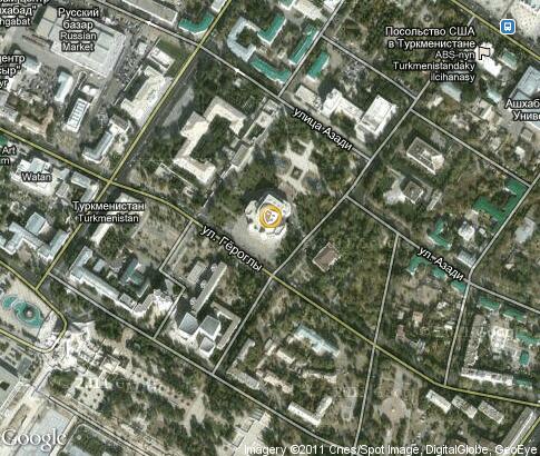 マップ: Magtymguly National Music and Drama Theater