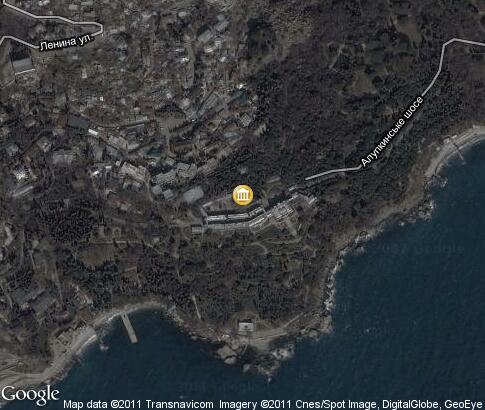 map: Vorontsov`s Palace map: Vorontsov`s Palace