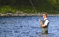 Fishing, Namsen river 写真