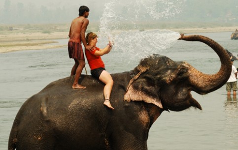 Tourists will find a wide range of entertainment in Nepal - from exotic, like elephant’s football or buffalo races to traditional, like golf