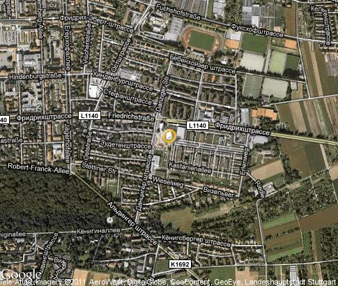 карта: Akademie für Darstellende Kunst Baden-Württemberg