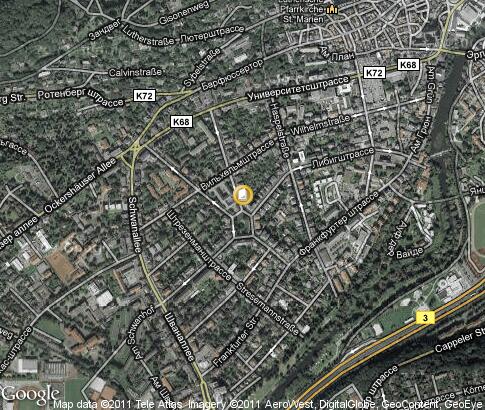 карта: Archivschule Marburg Fachhochschule für Archivwesen