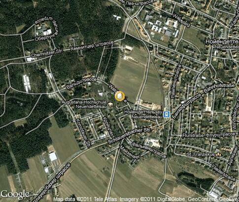 map: Augustana Hochschule