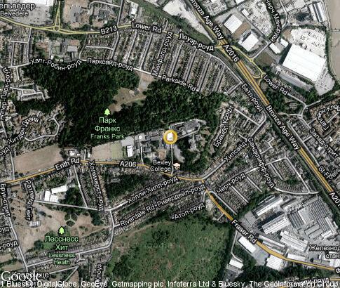 マップ: Bexley College