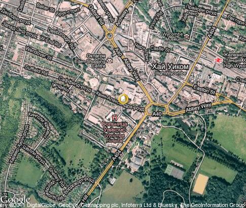 карта: Buckinghamshire New University