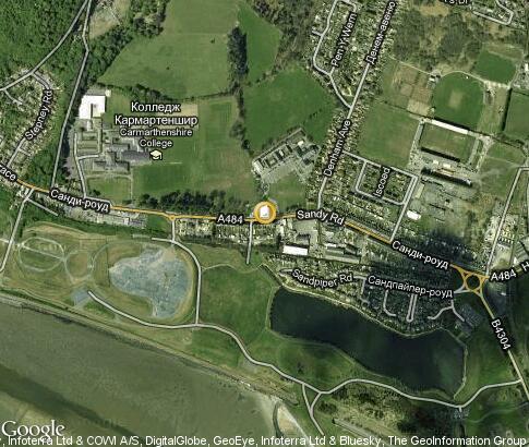 マップ: Carmarthenshire College