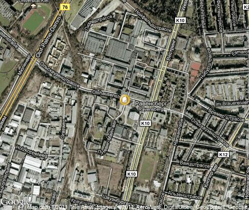 map: Christian-Albrechts-Universität zu Kiel